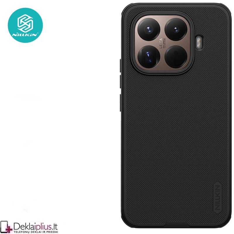 Nillkin Frosted shield plastikinis dėklas - juodas (Xiaomi 15T Pro) Nillkin Frosted shield plastikinis dėklas - juodas (Xiaomi 15T Pro)
